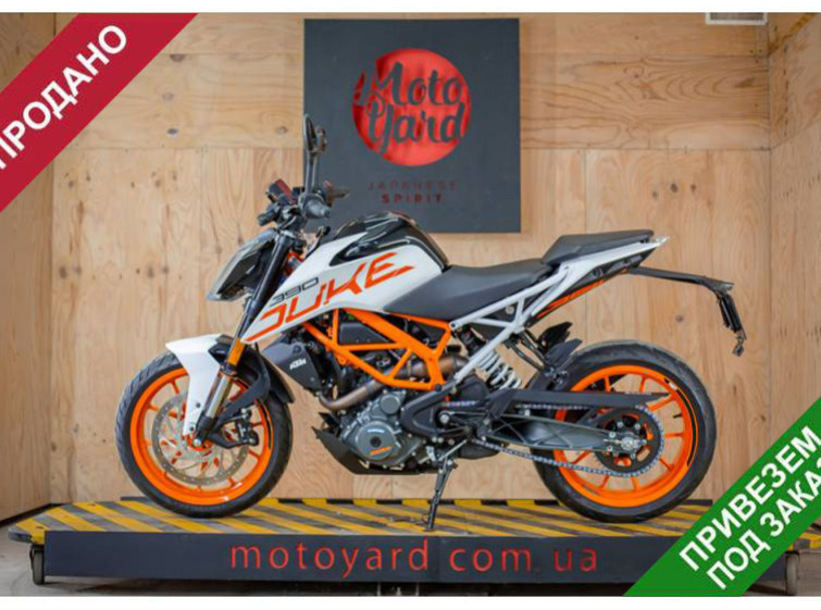 Мотоцикл KTM 390 Duke ABS с пробегом 5442 км