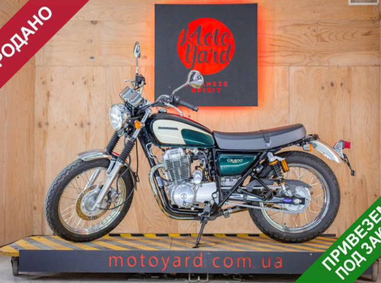 Мотоцикл Honda CB400SS-E с пробегом 6460 км