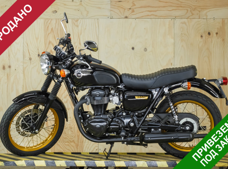 Мотоцикл Kawasaki W800 с пробегом 7088 км