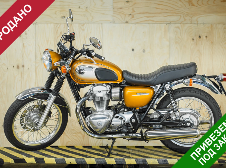 Мотоцикл Kawasaki W800 с пробегом 19635 км