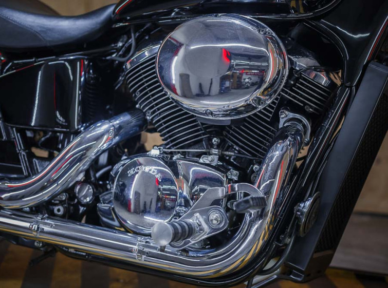 Мотоцикл Honda Shadow 400 с пробегом 8128 км
