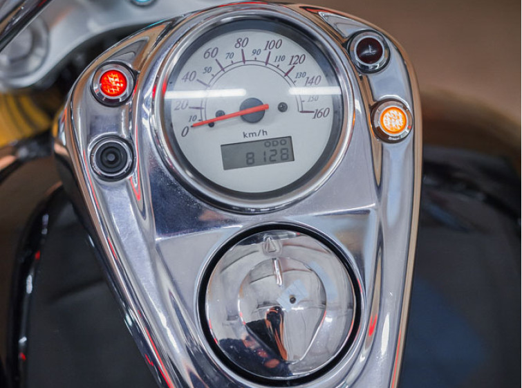 Мотоцикл Honda Shadow 400 с пробегом 8128 км