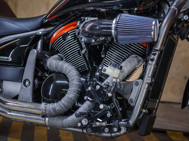 Мотоцикл Kawasaki Vulcan 900 Custom инжектор с пробегом 10480 км