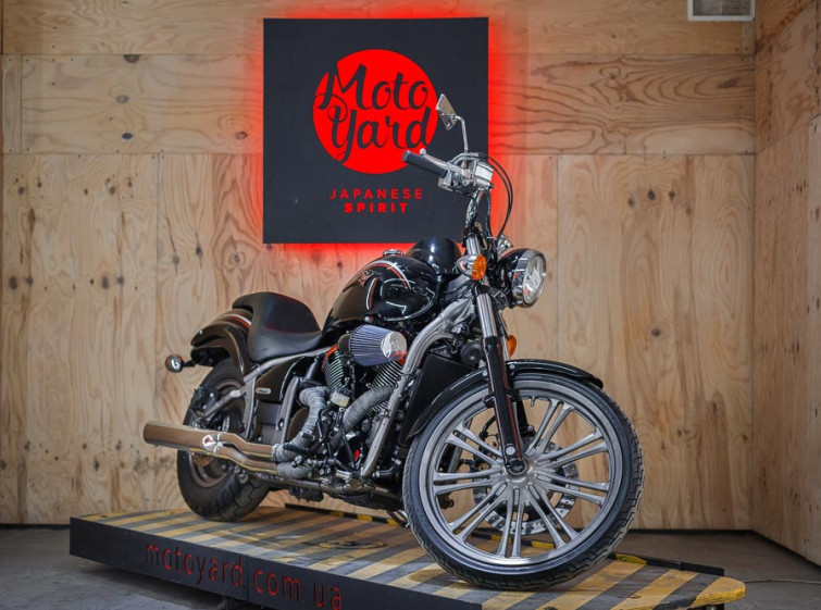 Мотоцикл Kawasaki Vulcan 900 Custom инжектор с пробегом 10480 км