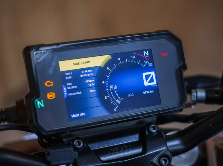 Мотоцикл KTM 390 Duke ABS с пробегом 6738 км