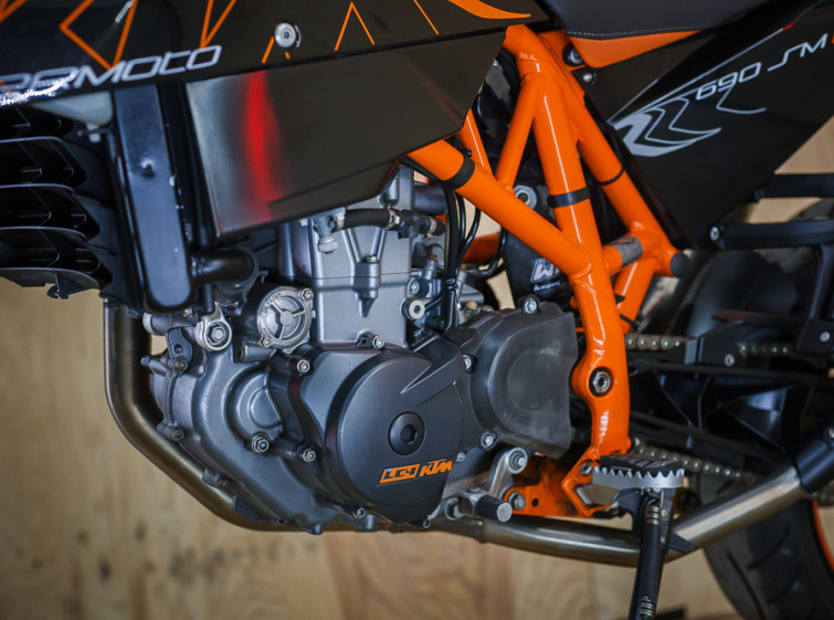 Мотоцикл KTM 690 supermoto R с пробегом 35494 км