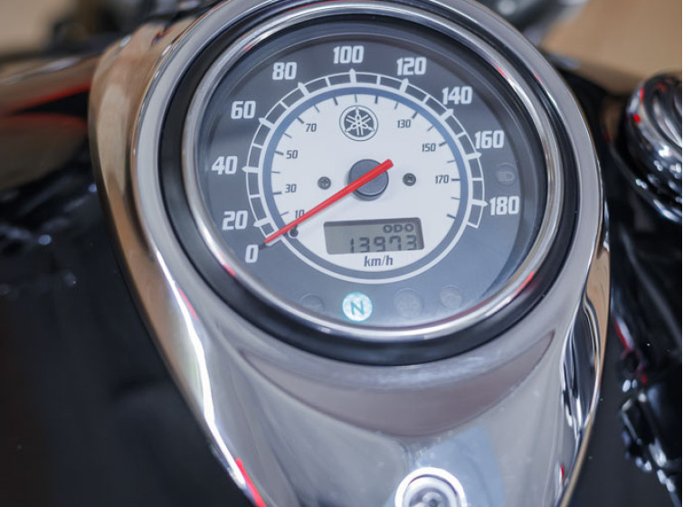 Мотоцикл Yamaha Drag Star 1100 с пробегом 13973 км