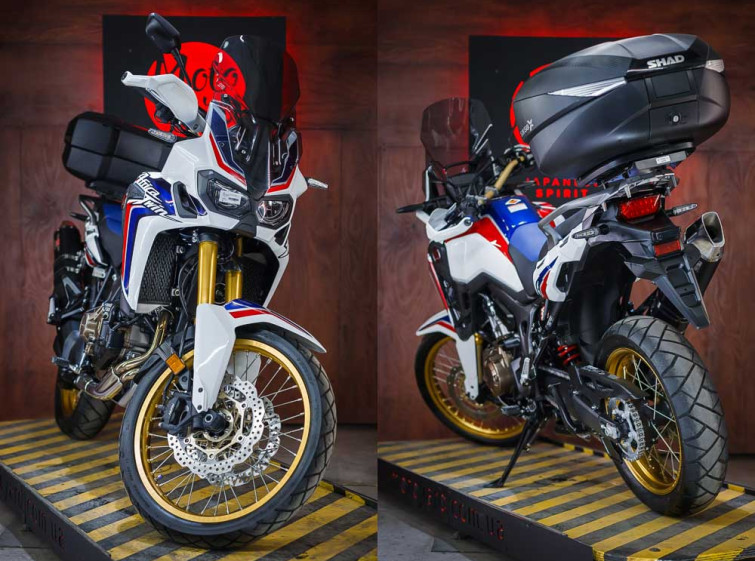 Мотоцикл Honda Africa Twin CRF 1000L ABS Dual Cluch Автомат с пробегом 7127 км