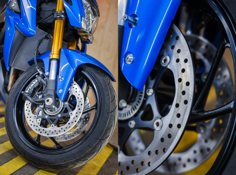 Мотоцикл Suzuki GSX-S1000 с пробегом 338 миль