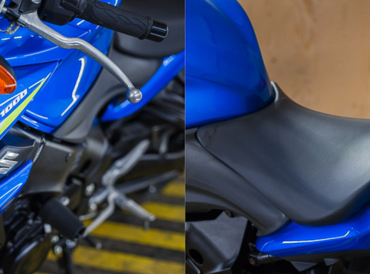 Мотоцикл Suzuki GSX-S1000 с пробегом 338 миль