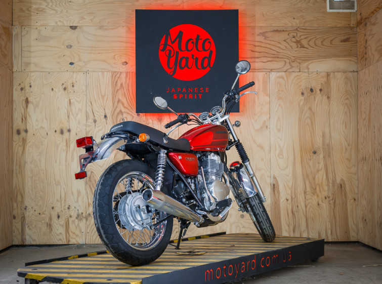 Мотоцикл Honda CB400SS-E с пробегом 2469 км