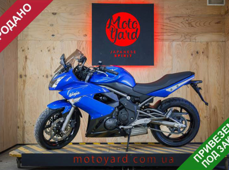 Мотоцикл Kawasaki Ninja 650R с пробегом 9896 км