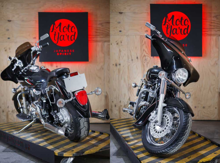 Мотоцикл Yamaha Drag Star 1100 с пробегом 13554 км