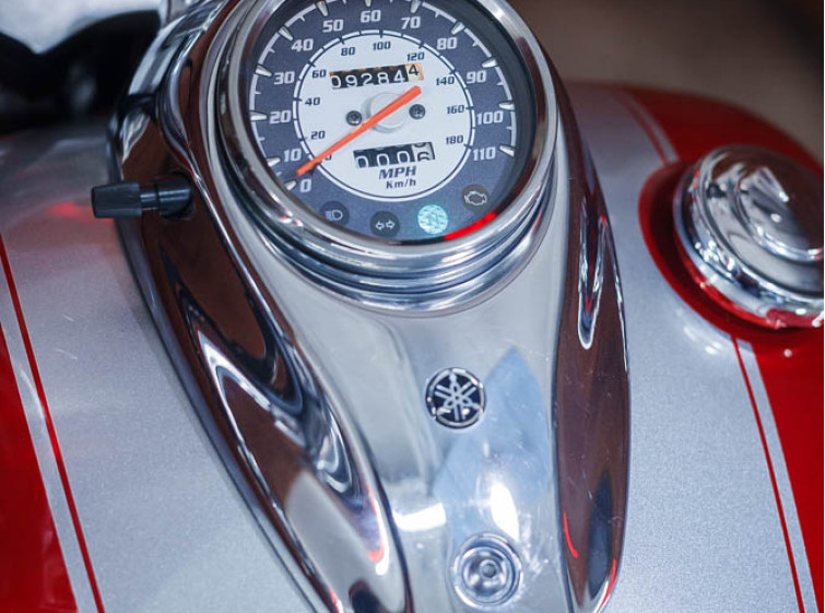 Мотоцикл Yamaha Drag Star 650 с пробегом 9284 Миль