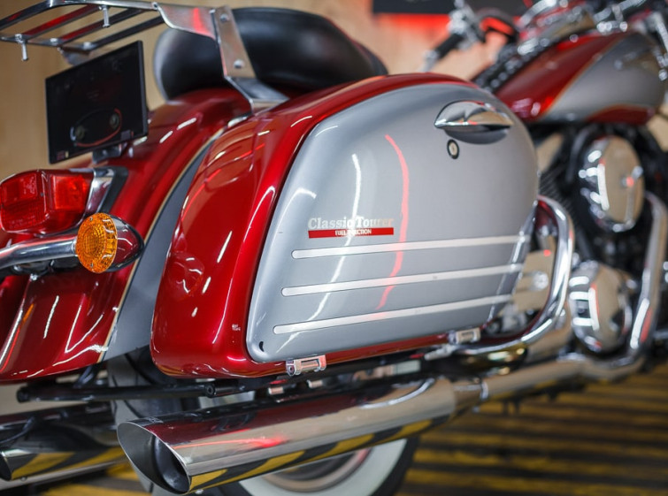 Мотоцикл Kawasaki vulcan VN1500 classic toure инжектор с пробегом 12171 км