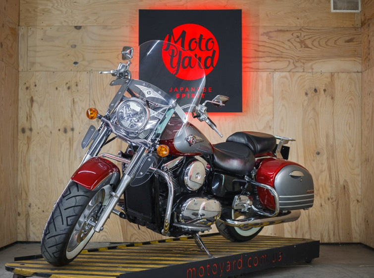 Мотоцикл Kawasaki vulcan VN1500 classic toure инжектор с пробегом 12171 км