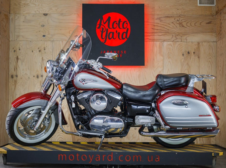 Мотоцикл Kawasaki vulcan VN1500 classic toure инжектор с пробегом 12171 км