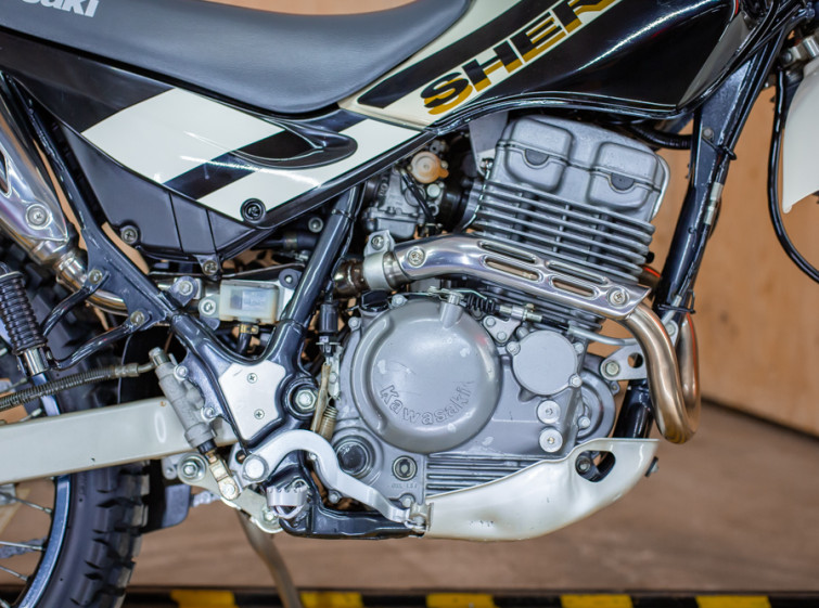 Мотоцикл Kawasaki KL250 Super Sherpa с пробегом 6618 км