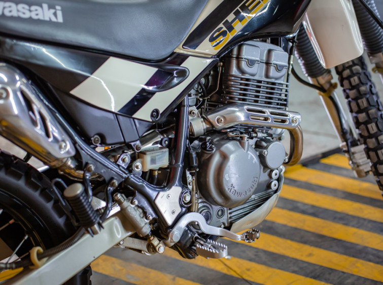 Мотоцикл Kawasaki KL250 Super Sherpa с пробегом 6618 км