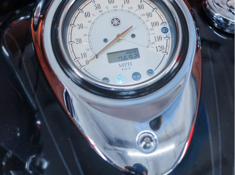 Мотоцикл Yamaha Drag Star 1100 с пробегом 7692 км
