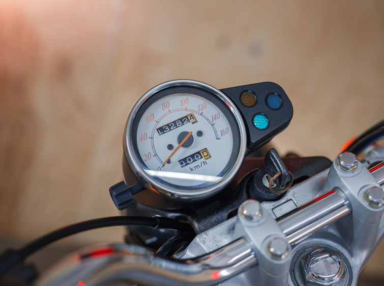 Мотоцикл Honda CL400 с пробегом 13282 км