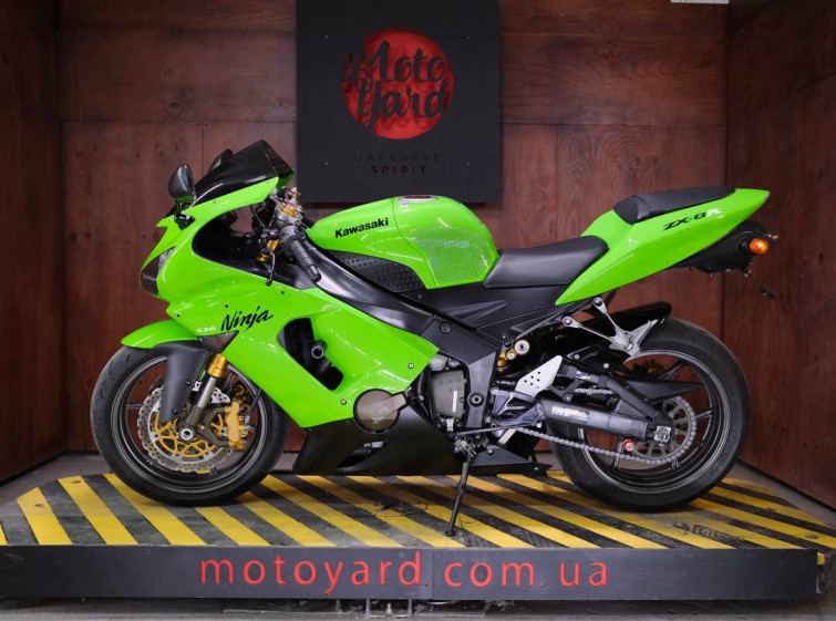 Мотоцикл Kawasaki ZX-6R с пробегом 23865 км