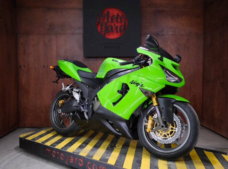 Мотоцикл Kawasaki ZX-6R с пробегом 23865 км