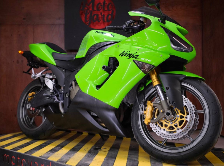 Мотоцикл Kawasaki ZX-6R с пробегом 23865 км