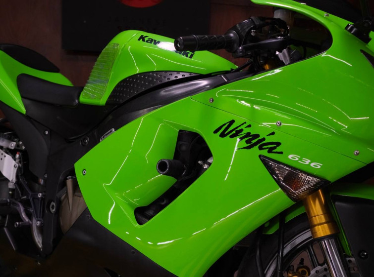 Мотоцикл Kawasaki ZX-6R с пробегом 23865 км