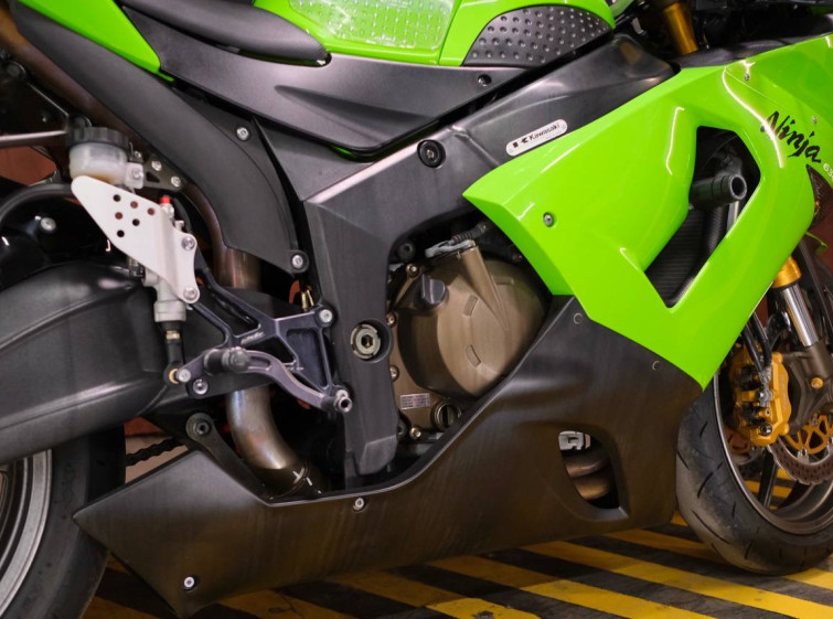 Мотоцикл Kawasaki ZX-6R с пробегом 23865 км