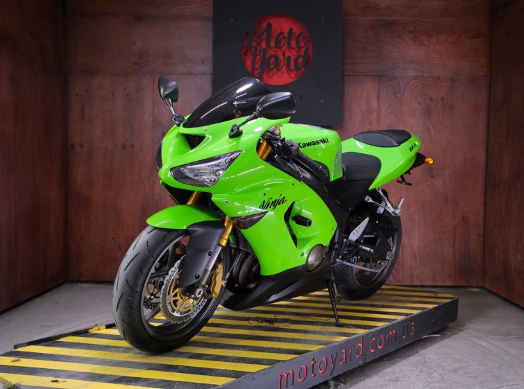 Мотоцикл Kawasaki ZX-6R с пробегом 23865 км