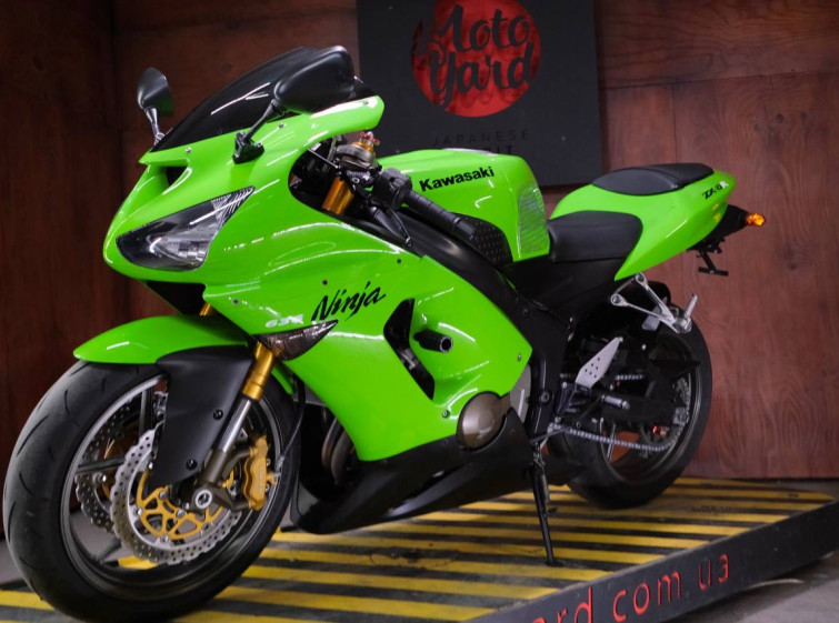 Мотоцикл Kawasaki ZX-6R с пробегом 23865 км