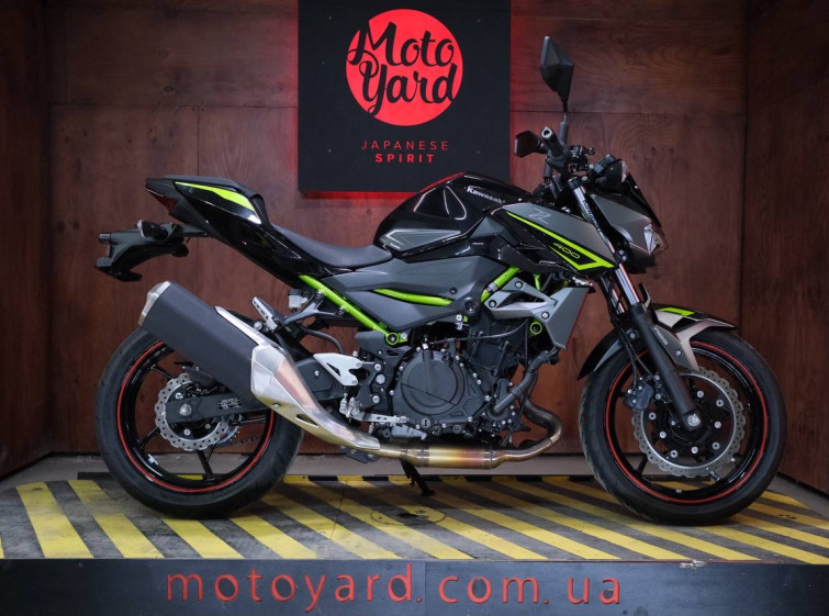 Мотоцикл Kawasaki Z400 с пробегом 4407 км