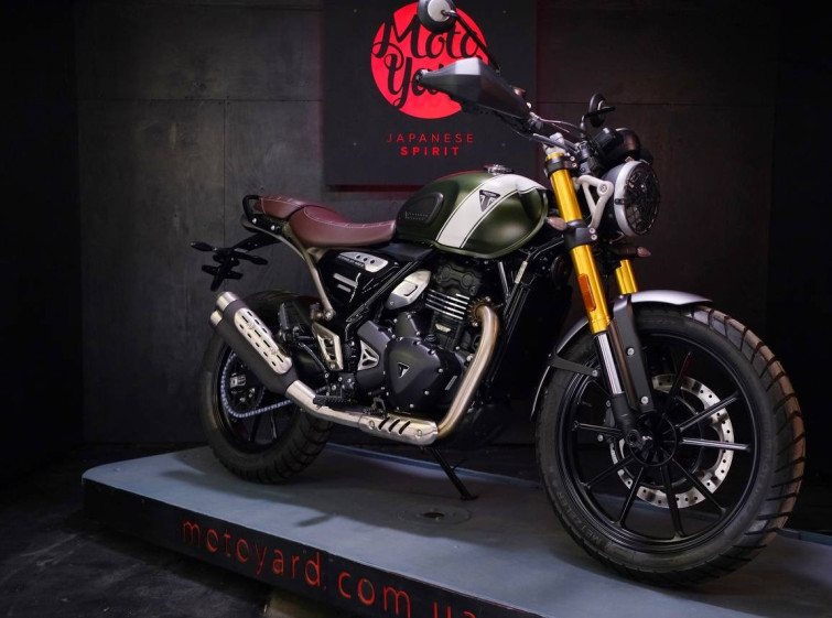 Мотоцикл Triumph Scrambler 400X Новый с пробегом 2 км