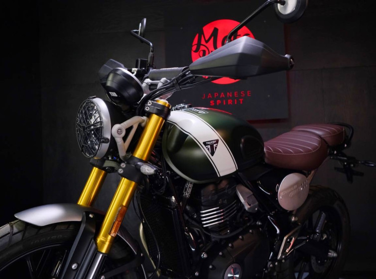 Мотоцикл Triumph Scrambler 400X Новый с пробегом 2 км
