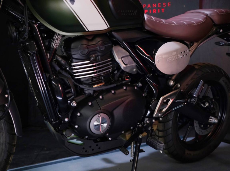 Мотоцикл Triumph Scrambler 400X Новый с пробегом 2 км