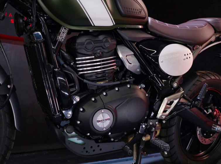 Мотоцикл Triumph Scrambler 400X Новый с пробегом 2 км