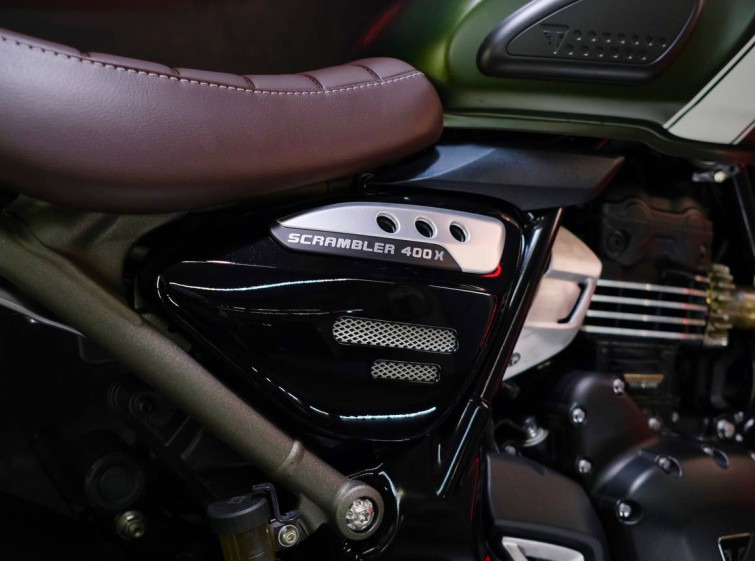 Мотоцикл Triumph Scrambler 400X Новый с пробегом 2 км