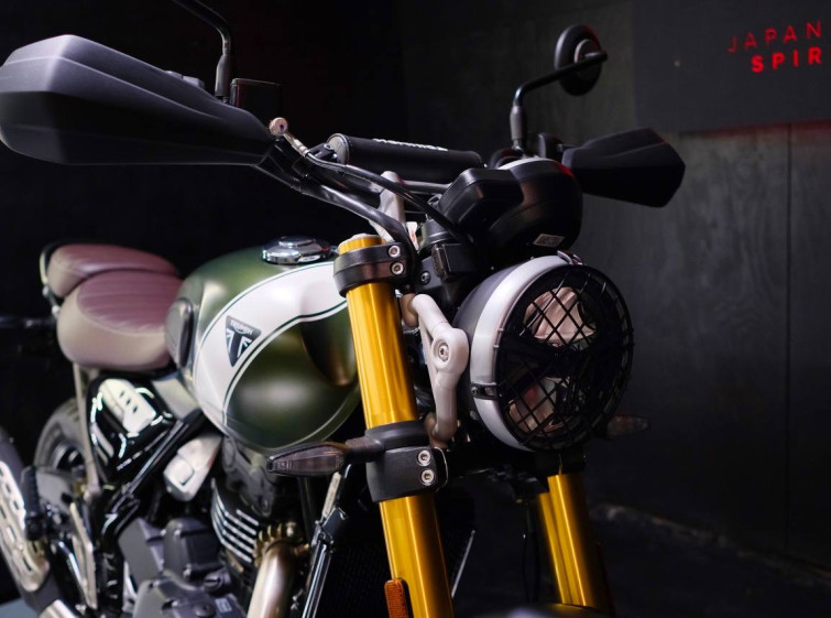 Мотоцикл Triumph Scrambler 400X Новый с пробегом 2 км