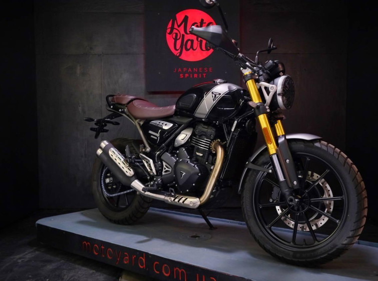 Мотоцикл Triumph Scrambler 400X с пробегом 902 км