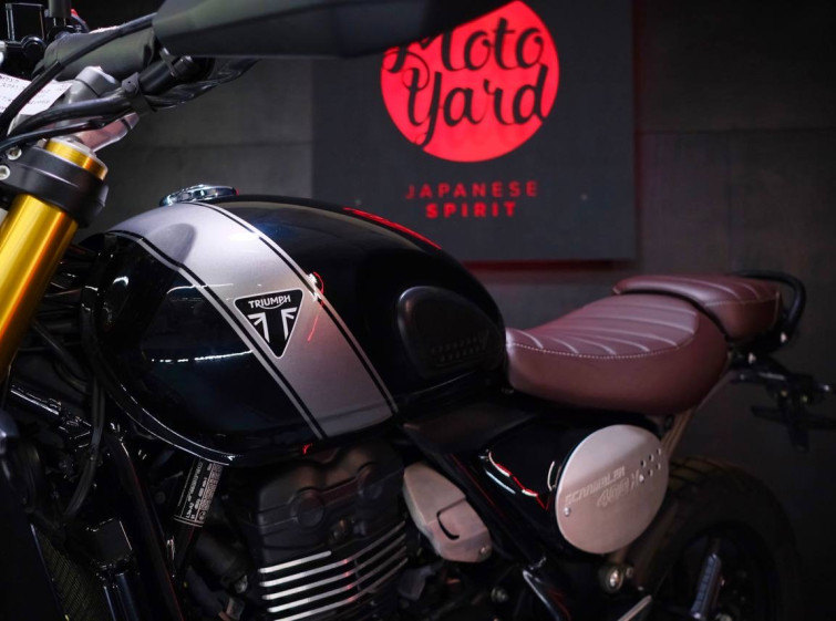 Мотоцикл Triumph Scrambler 400X с пробегом 902 км