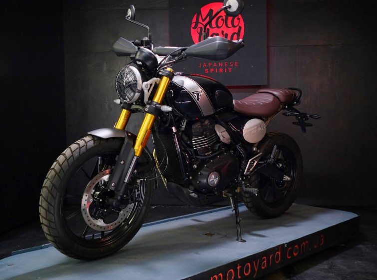 Мотоцикл Triumph Scrambler 400X с пробегом 902 км