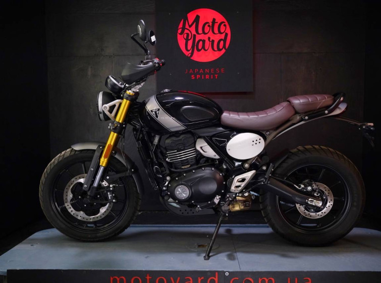 Мотоцикл Triumph Scrambler 400X с пробегом 902 км