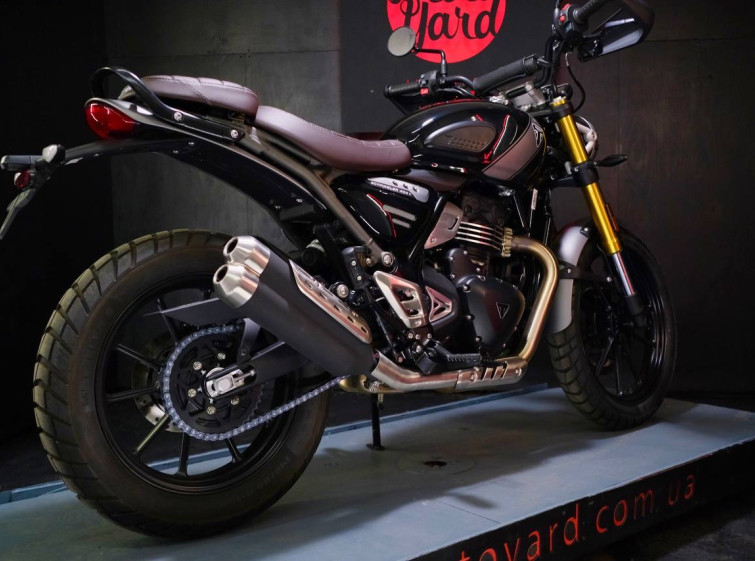 Мотоцикл Triumph Scrambler 400X с пробегом 902 км
