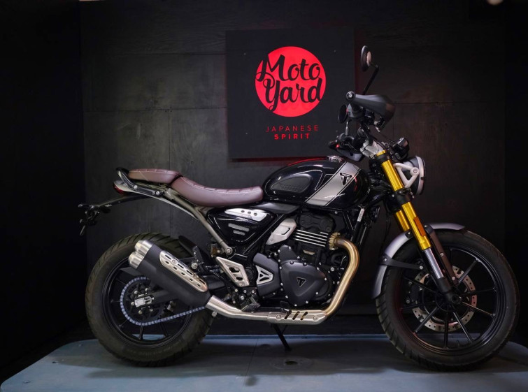 Мотоцикл Triumph Scrambler 400X с пробегом 902 км