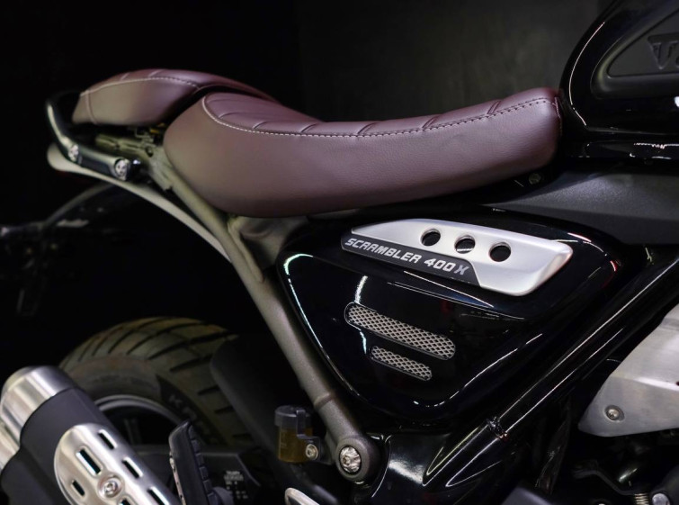 Мотоцикл Triumph Scrambler 400X с пробегом 902 км