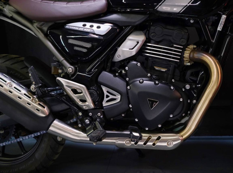 Мотоцикл Triumph Scrambler 400X с пробегом 902 км