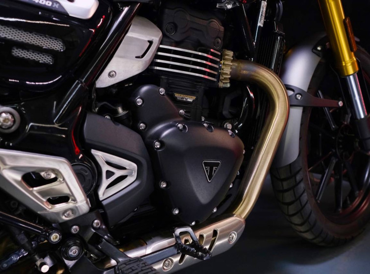 Мотоцикл Triumph Scrambler 400X с пробегом 902 км