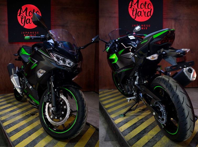 Мотоцикл Kawasaki Ninja 400 с пробегом 10135 км