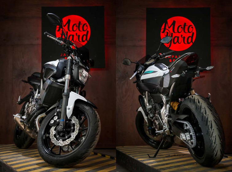 Мотоцикл Yamaha MT-07 з пробігом 17741 км